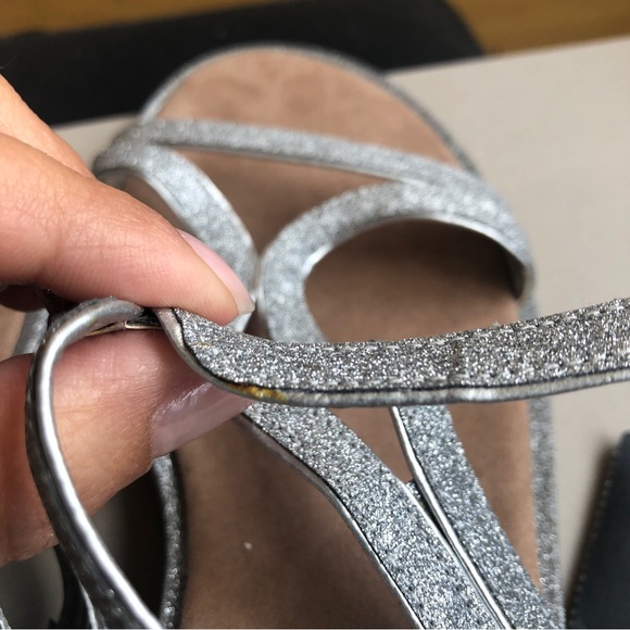 Summer silver sandals. - Picture 12 of 12